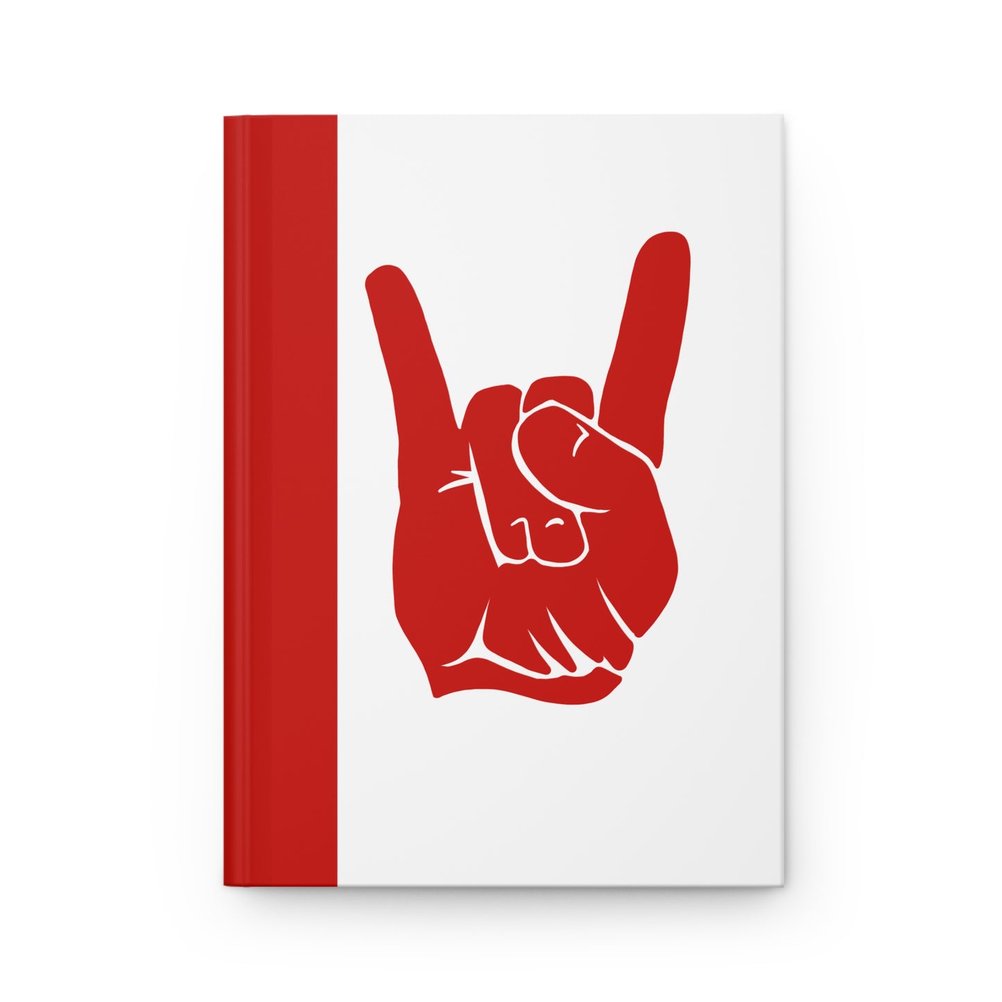 Italian Horn Lined Notebook, Mano Cornuto Journal, Italian School Book