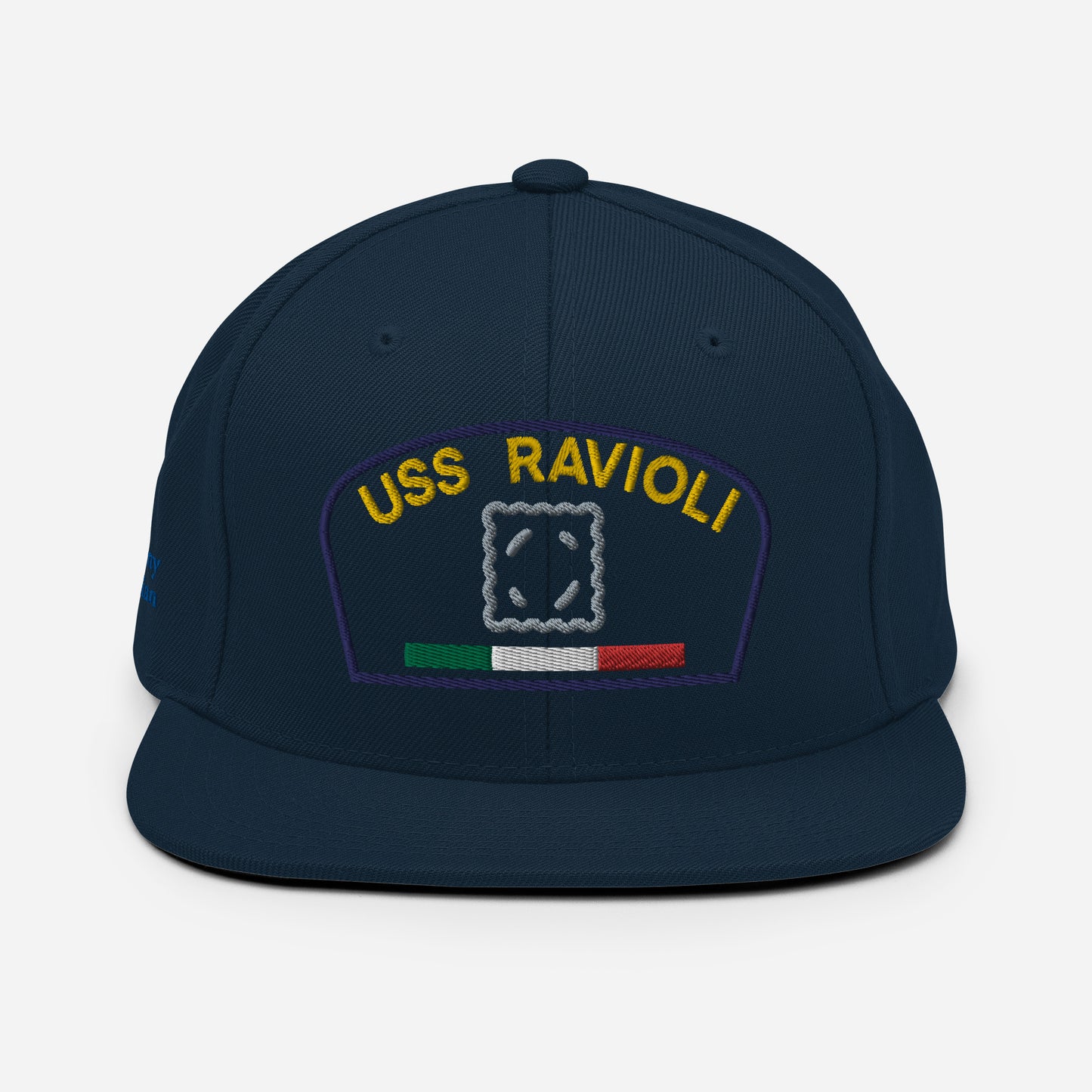 USS RAVIOLI Snapback Hat