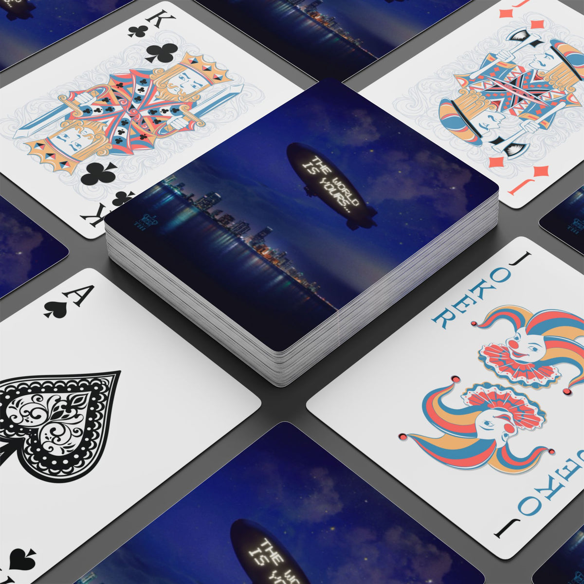 The World Is Yours Poker Playing Cards