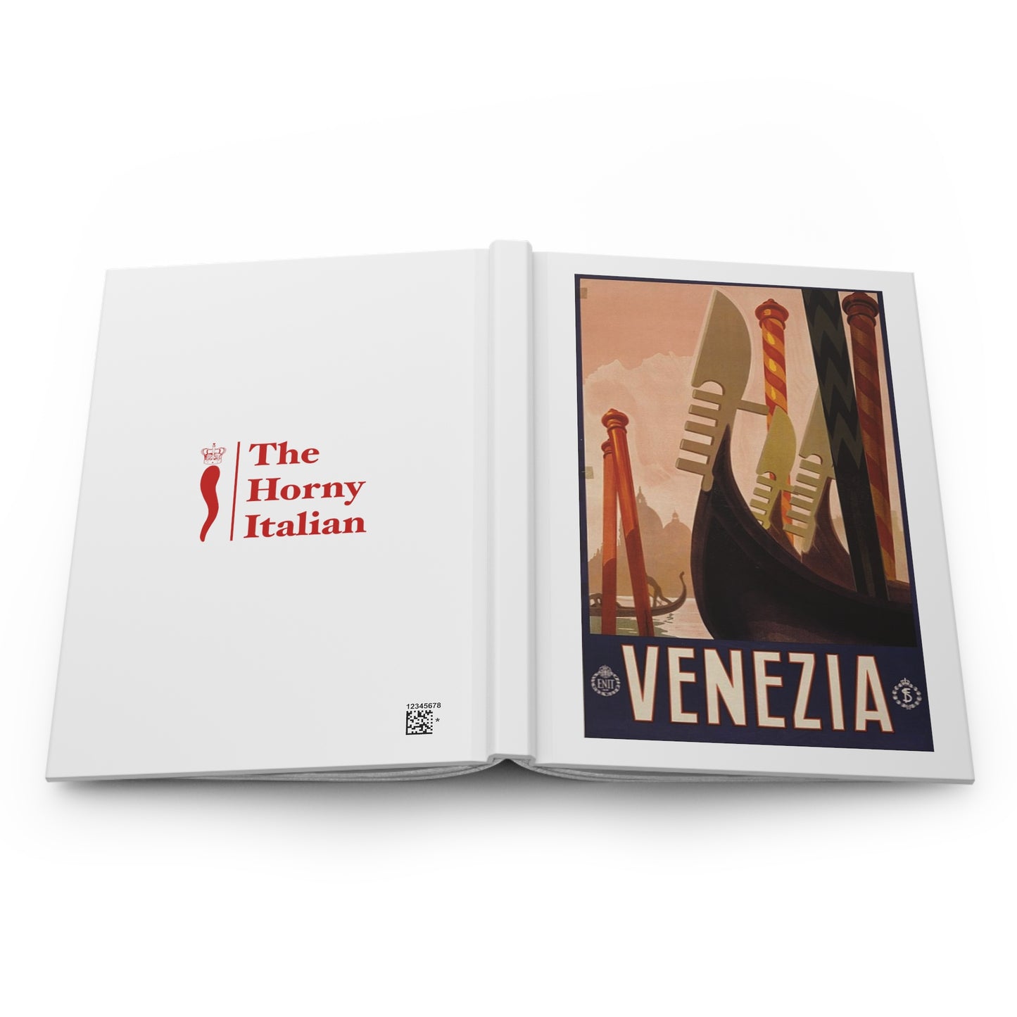 Venezia Hardcover Recipe Book