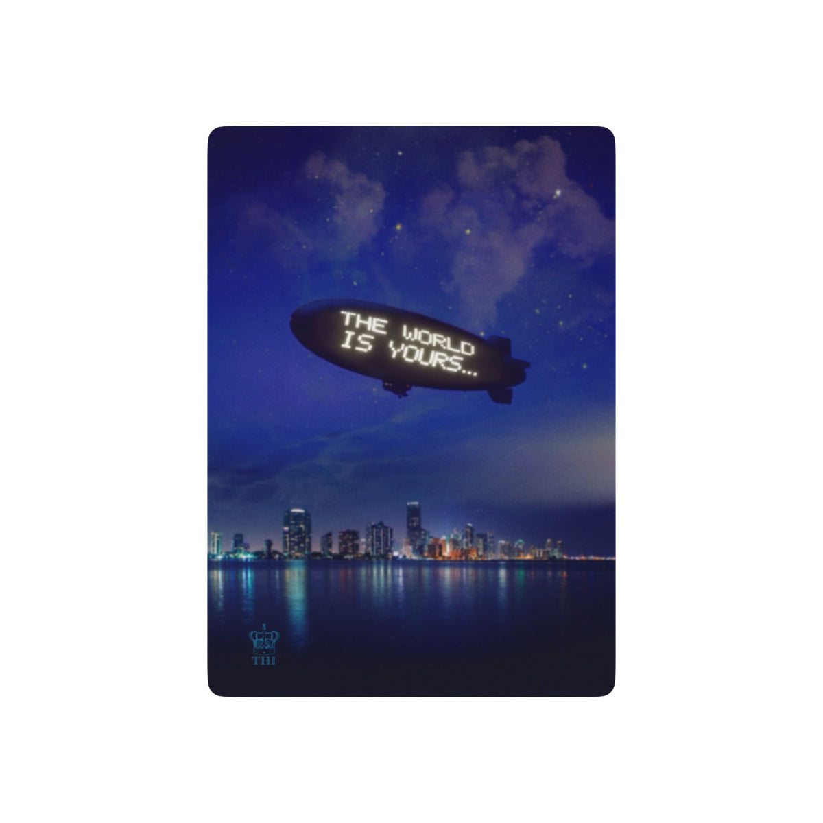 The World Is Yours Poker Playing Cards