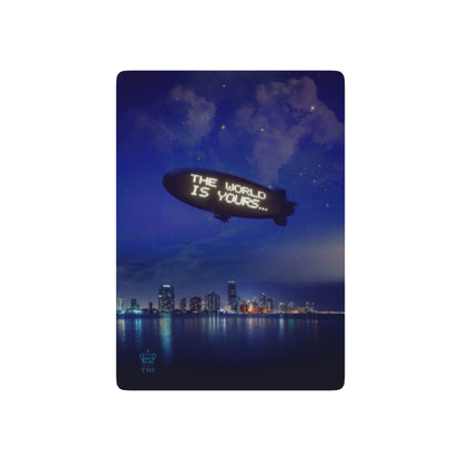 The World Is Yours Poker Playing Cards