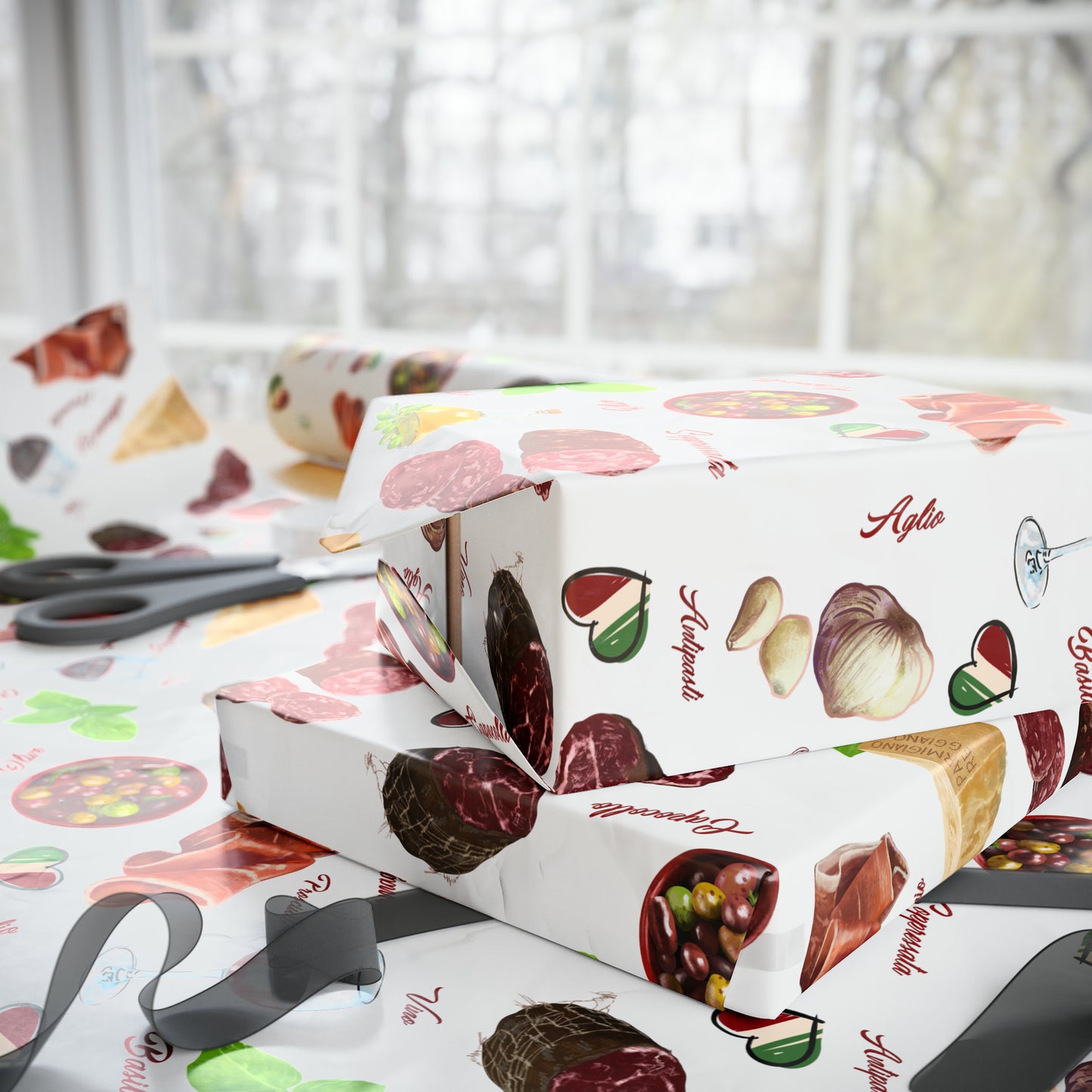 Antipasti Wrapping Paper