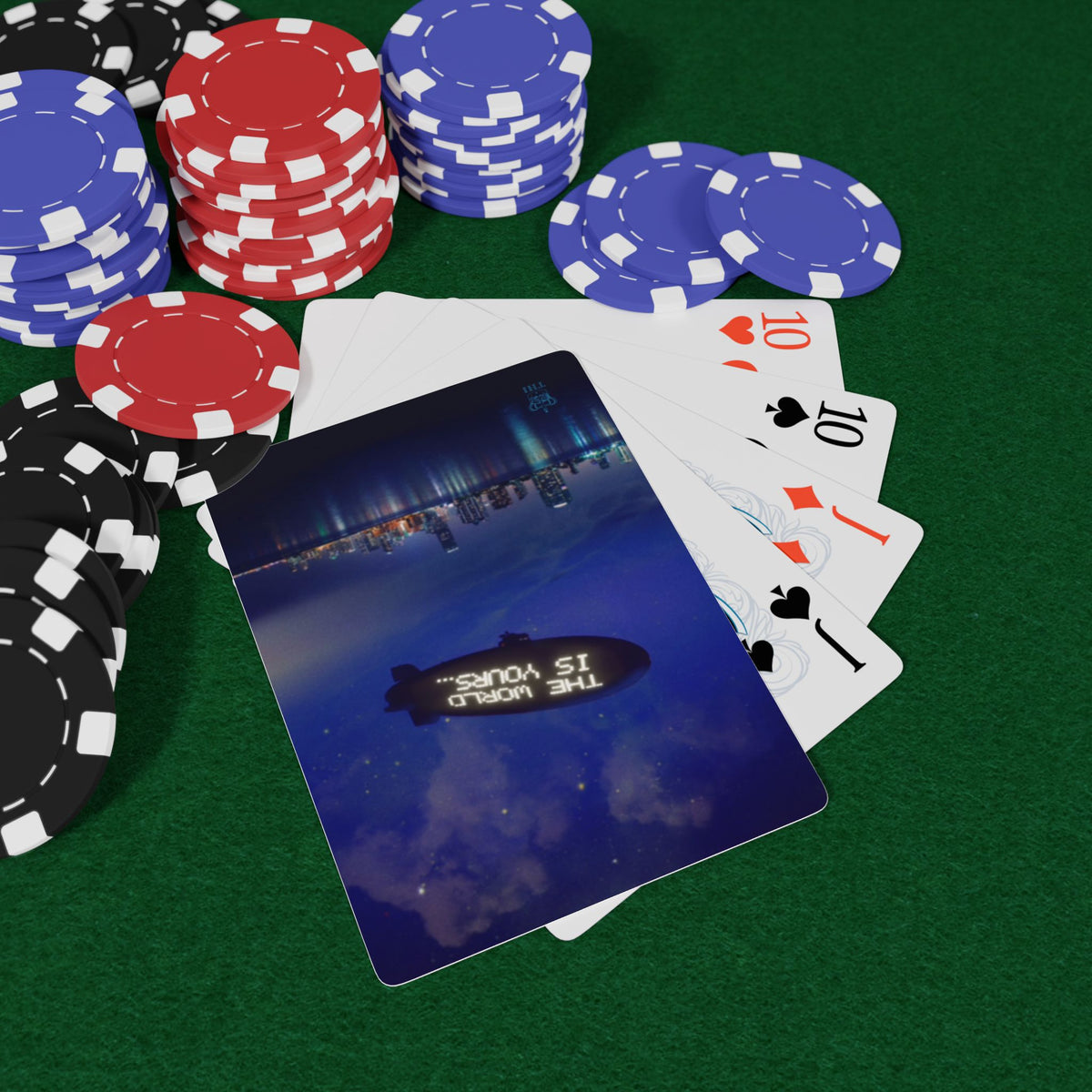The World Is Yours Poker Playing Cards