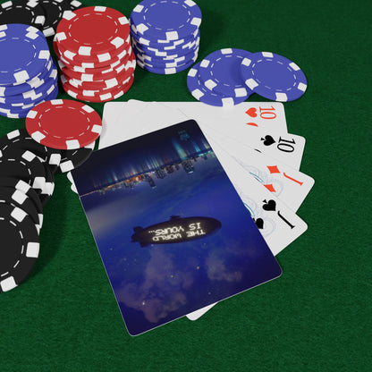 The World Is Yours Poker Playing Cards