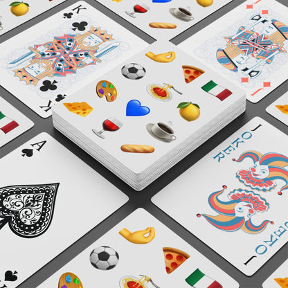 Italian Emoji Playing Cards