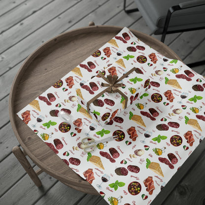 Antipasti Wrapping Paper