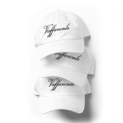 Vaffanculo Fancy Script Dad hat