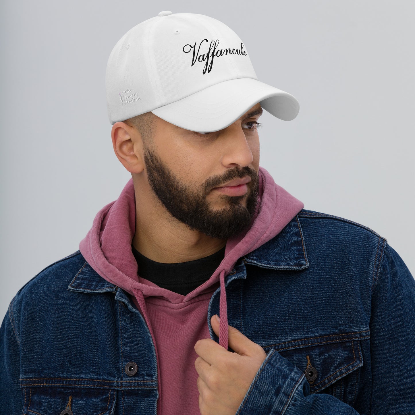 Vaffanculo Fancy Script Dad hat