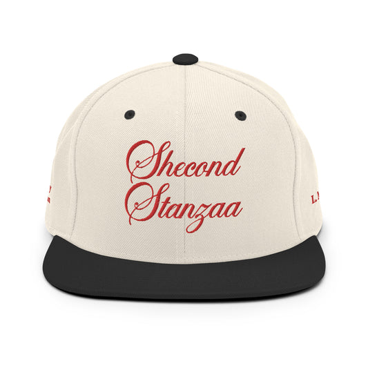 Shecond Stanzaa Snapback Hat