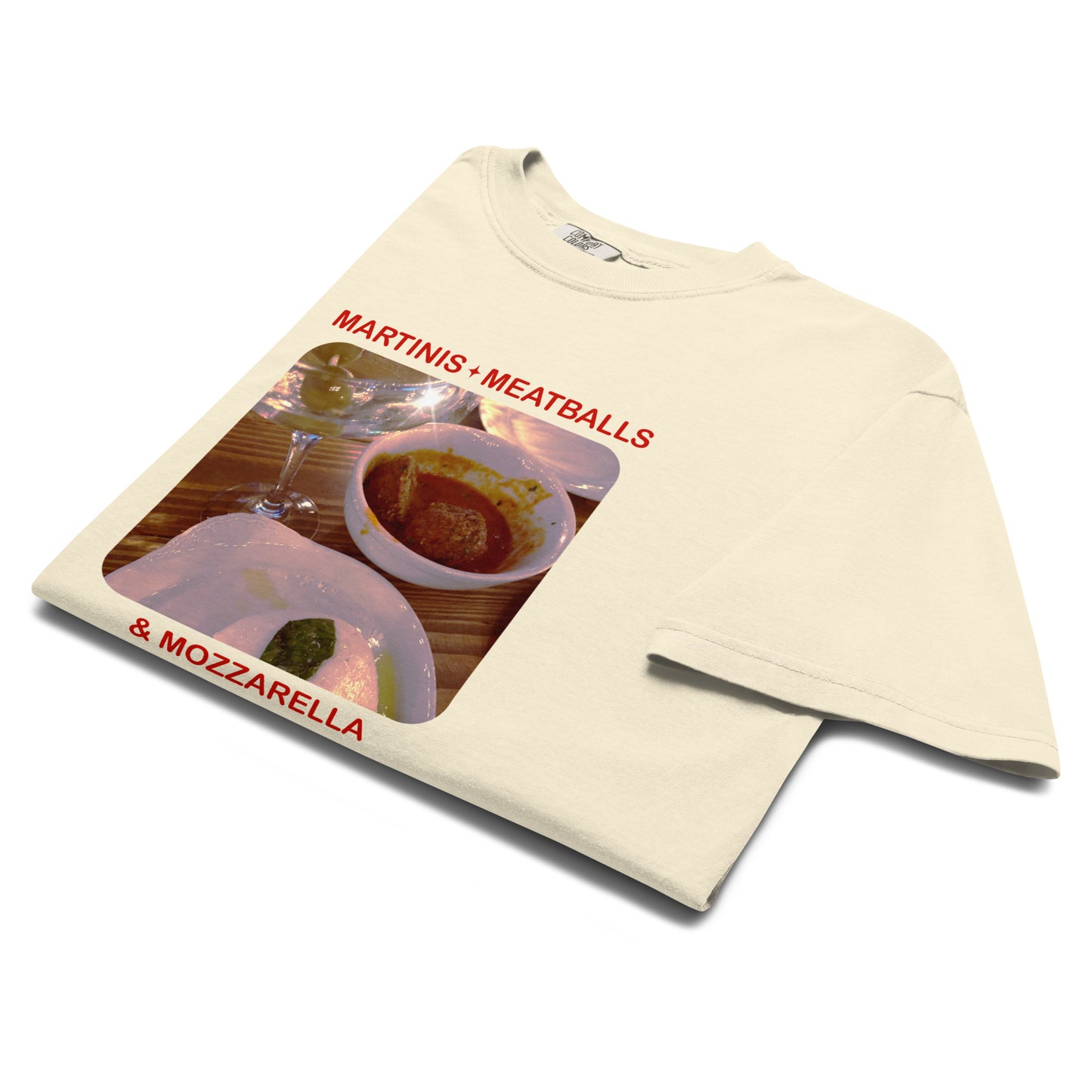Martinis, Meatballs & Mozzarella T-Shirt