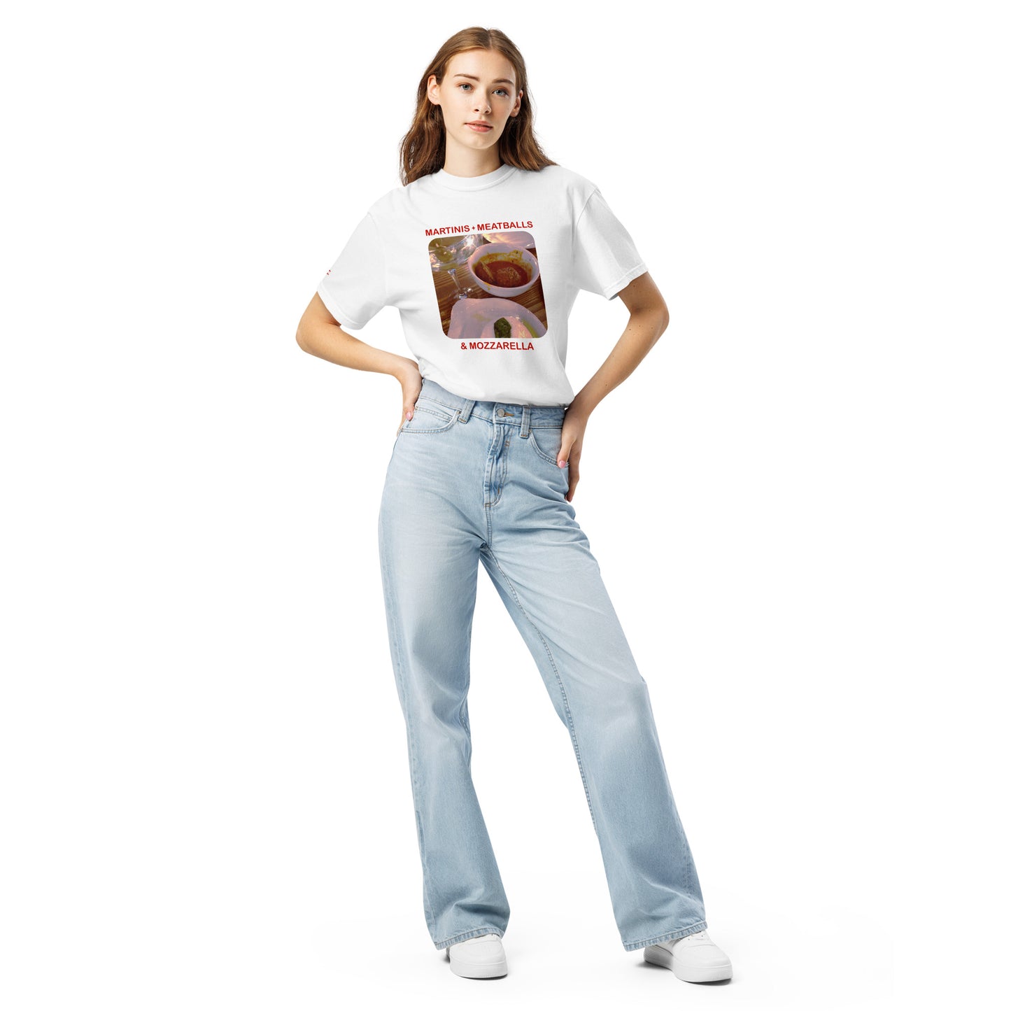Martinis, Meatballs & Mozzarella T-Shirt